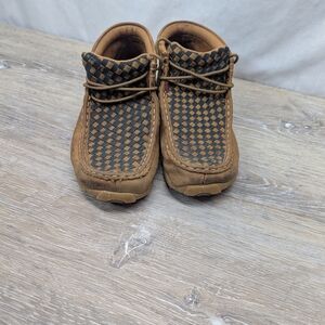 Twisted X Brown and Black Chukka Boots
